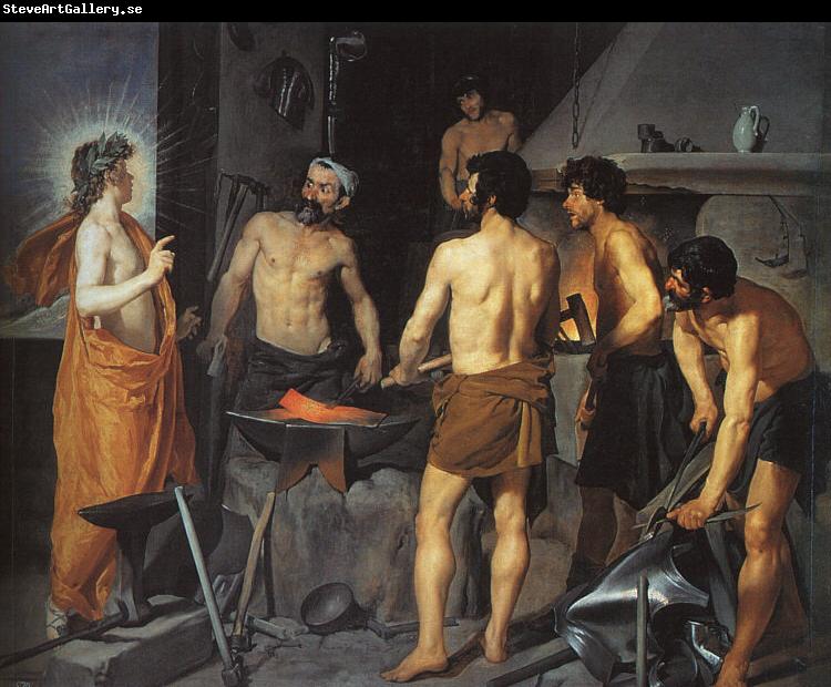 Diego Velazquez The Forge of Vulcan